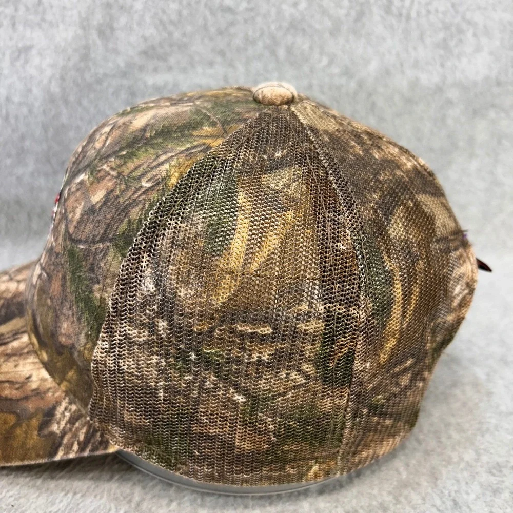 Johnson Equipment Co Mens Camo Outdoor Cap Realtree Trucker Hat Snapback OSFM